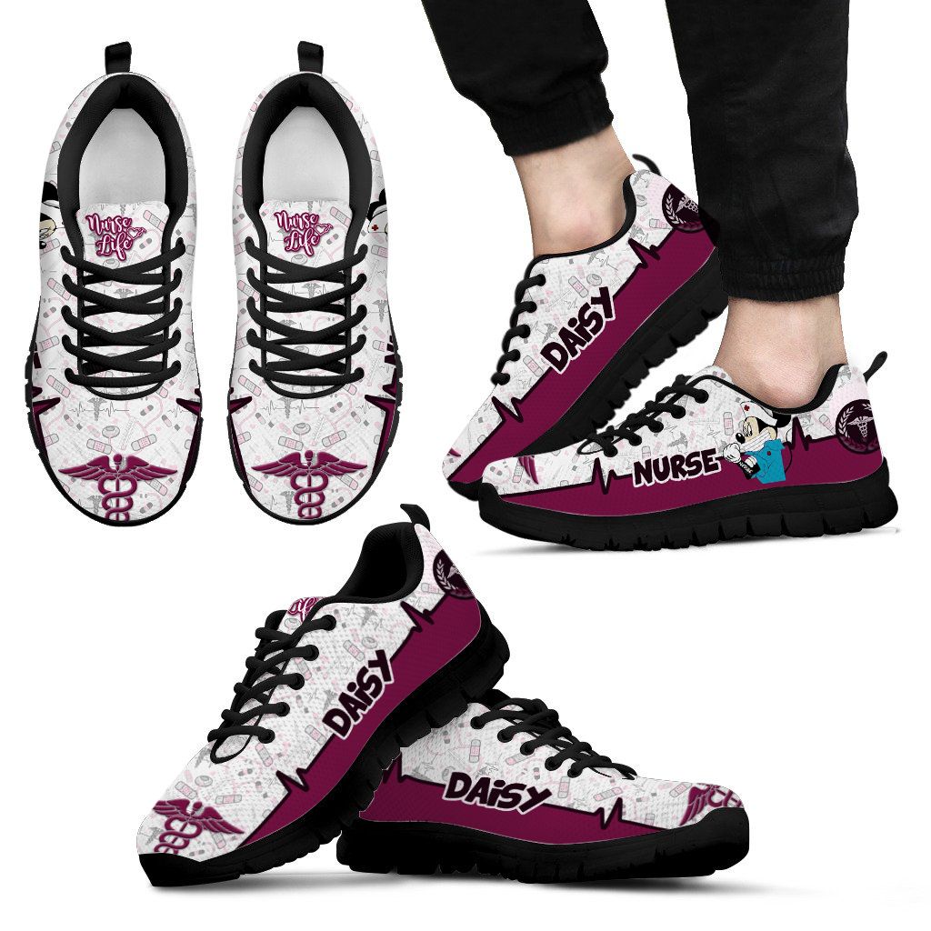 Custom Nurse AN L Sneakers For Men & Women Ver 12