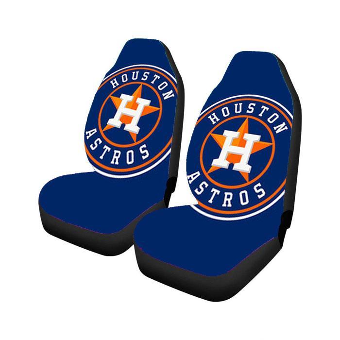 Houston Astros Logo Blue Car Seat Covers