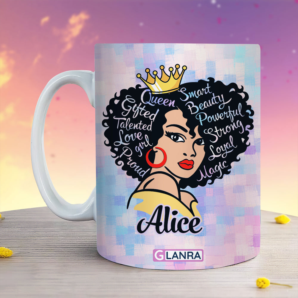 Black Queen Personalized Mug