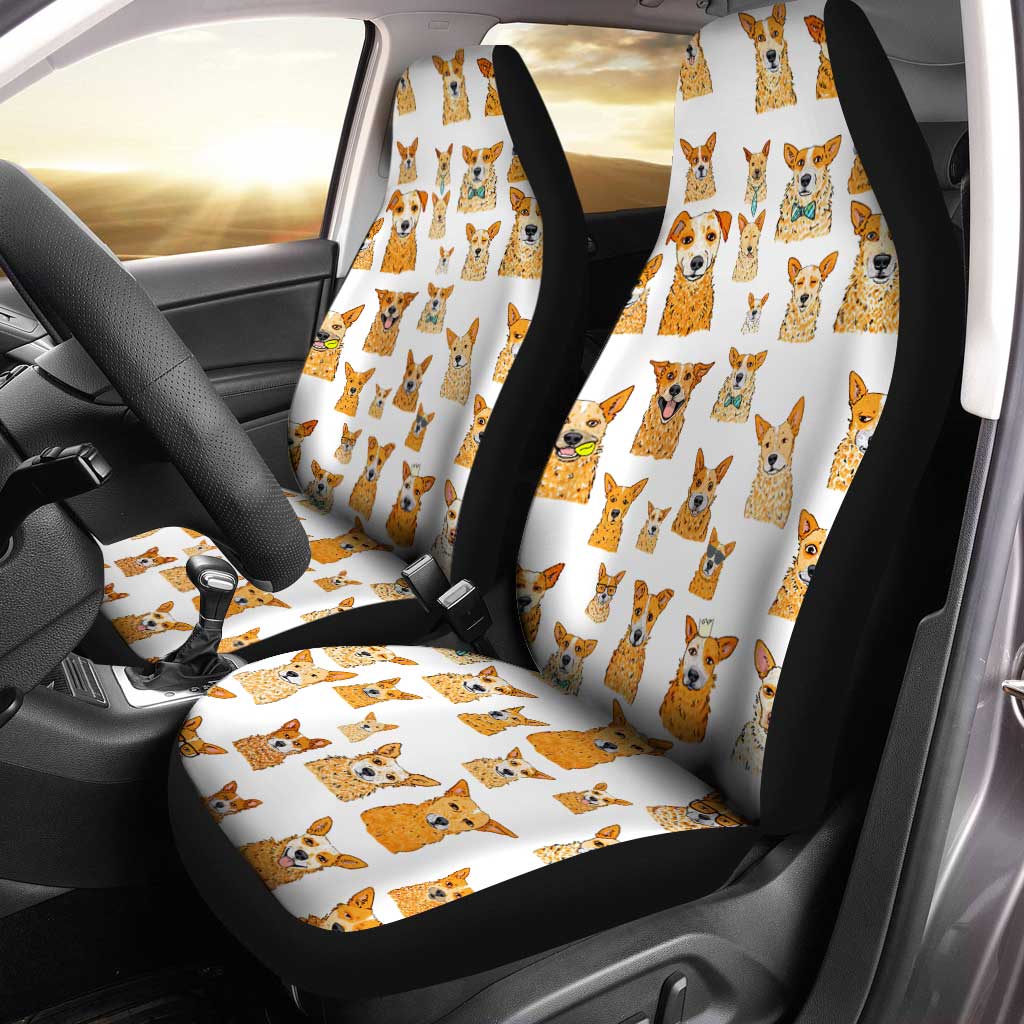 Australian Cattle Dog Car Seat Covers Custom Dog Car Accessories