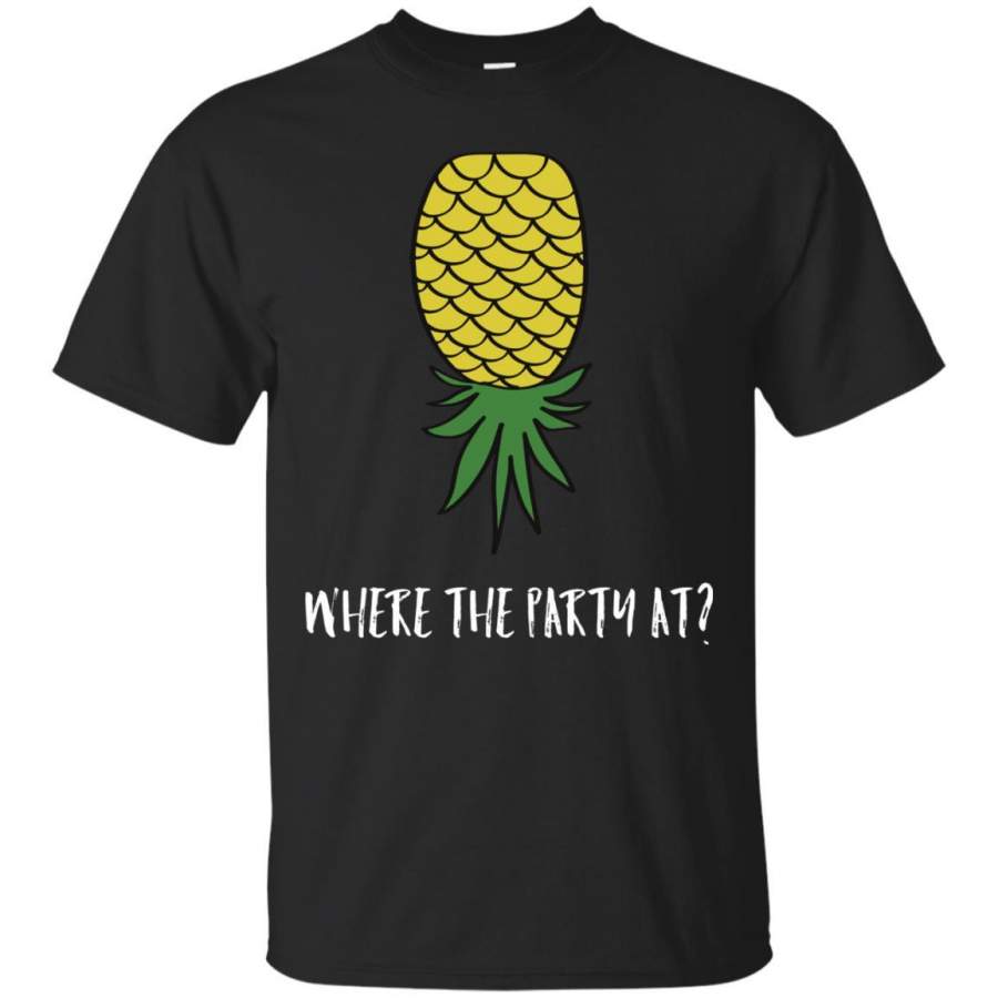 Upside Down Pineapple Swingers T-Shirt