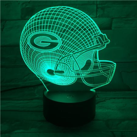 Green Bay Packers 3D Illusion Led Lamp