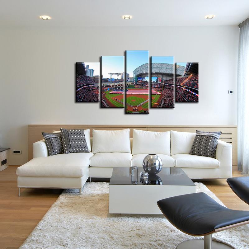 Houston Astros Stadium Canvas