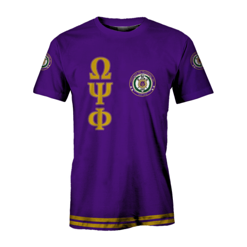 Omega Psi Phi Fraternity Inc Est 1911 All Over Print