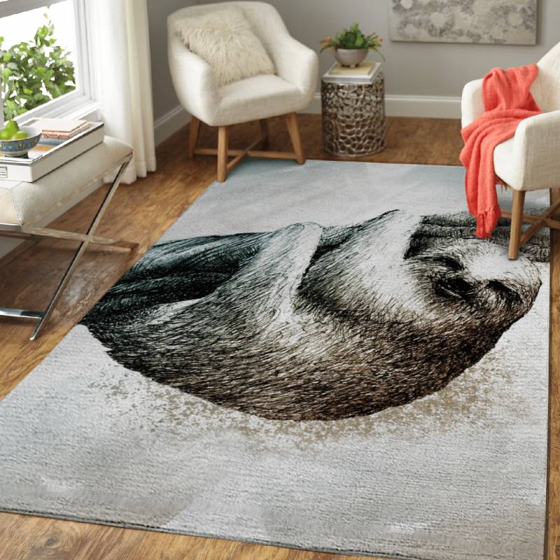 Sloth  – Animals Area Rug Carpet