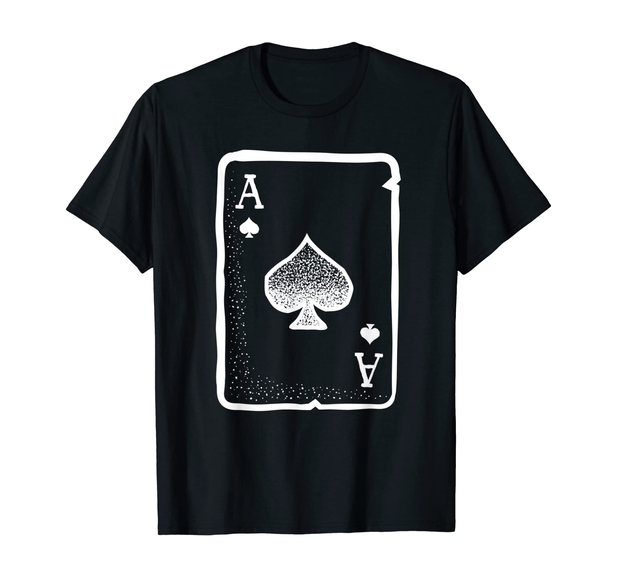 Ace of Spades Poker Playing Card Halloween Costume T-Shirt