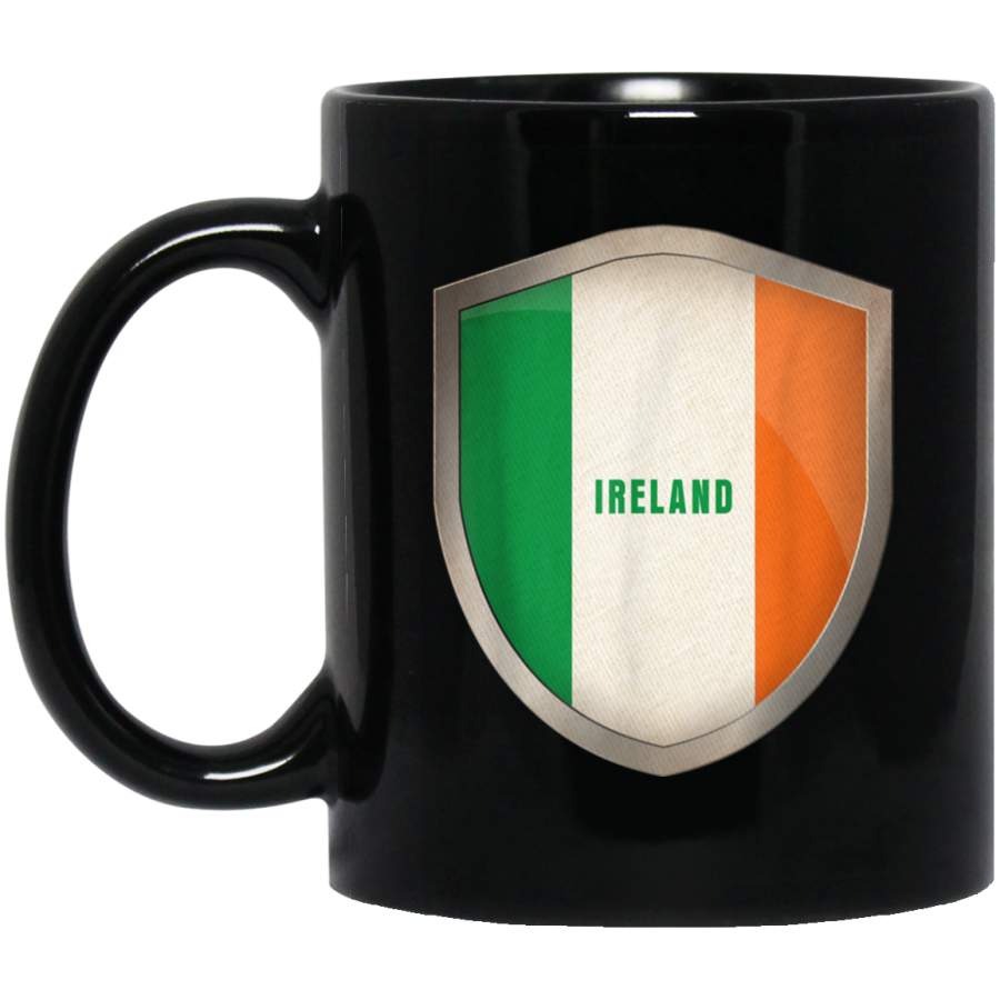 Flagsmerch Ireland Flag Pride Soccer Badge Vintage Mug