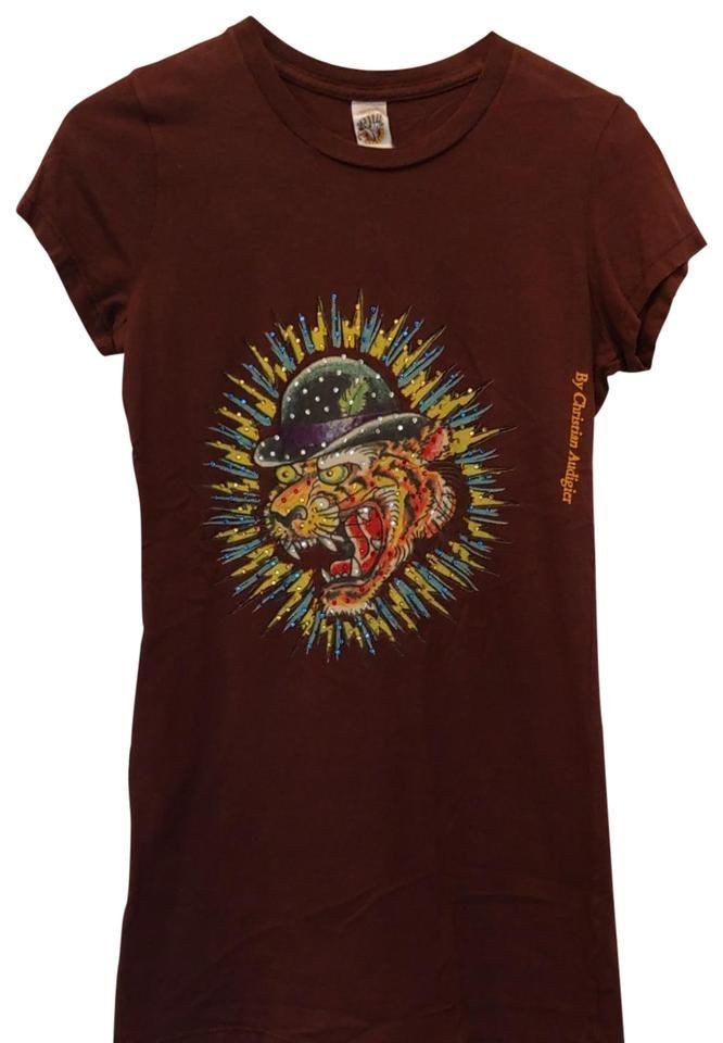 Ed Hardy Brown 34460 T 8 Shirt