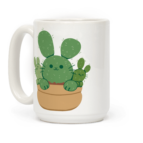 Bunny Ear Cactus Coffee Mug