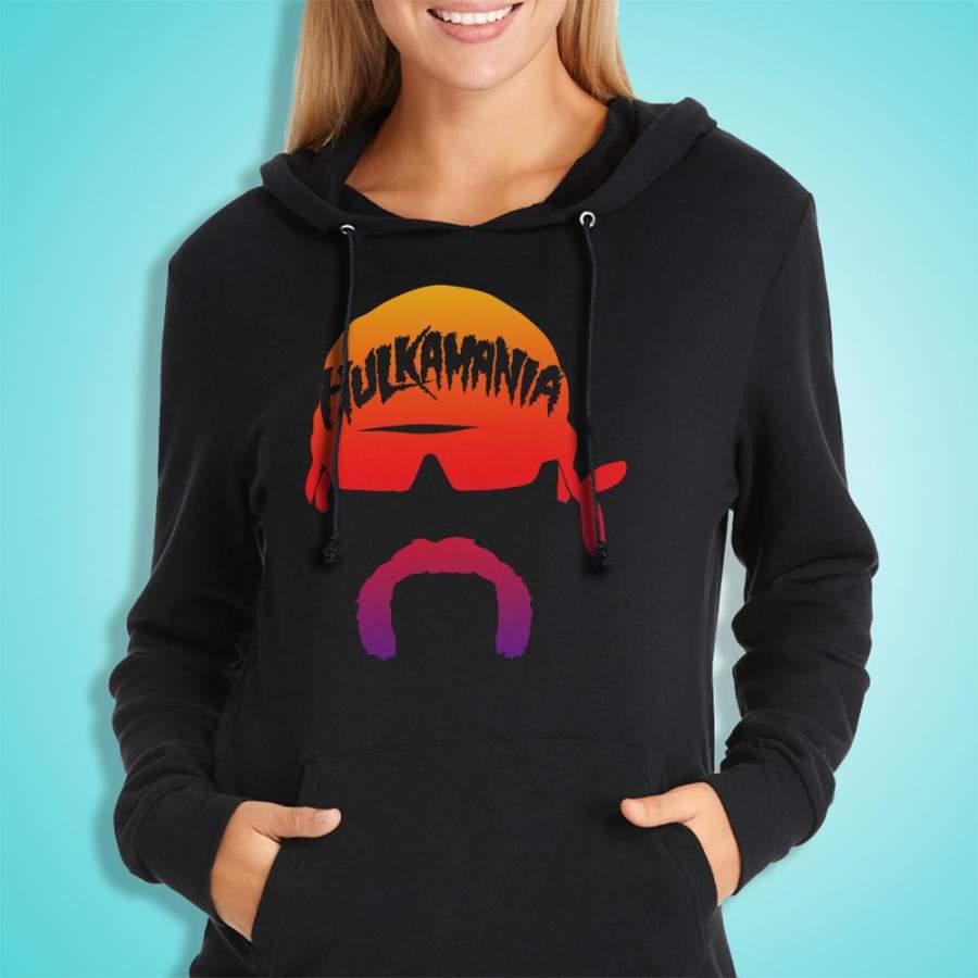 Wwe Hulk Hogan Face Hulkmania Wrestling Art Women’S Hoodie