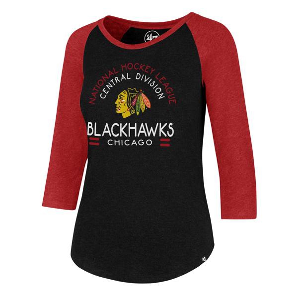 CHICAGO BLACKHAWKS ’47 CLUB RAGLAN TEE