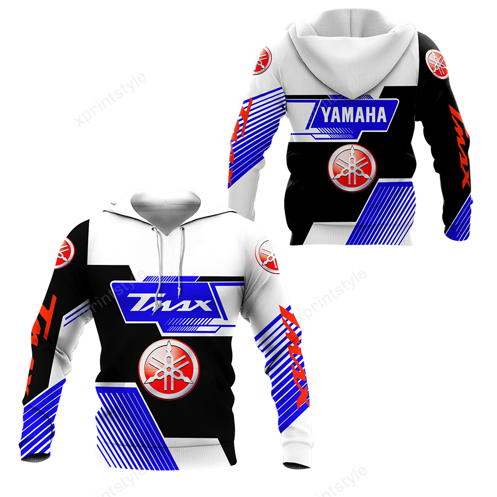 3D All Over Printed Yamaha Tmax Shirts Ver 10 (Blue)