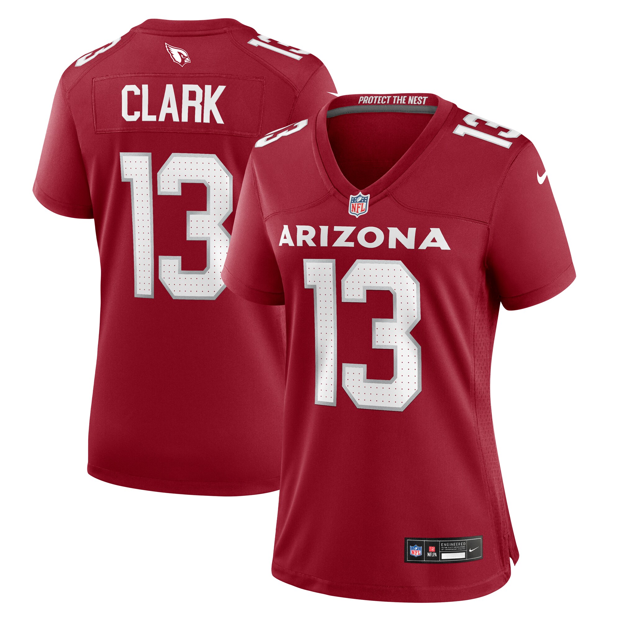 Women’s Arizona Cardinals Kei’Trel Clark  Cardinal  Game Jersey