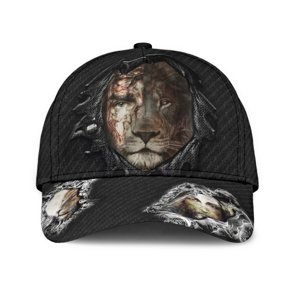 Tmarc Tee Jesus And Lion Jean Torn Classic Cap