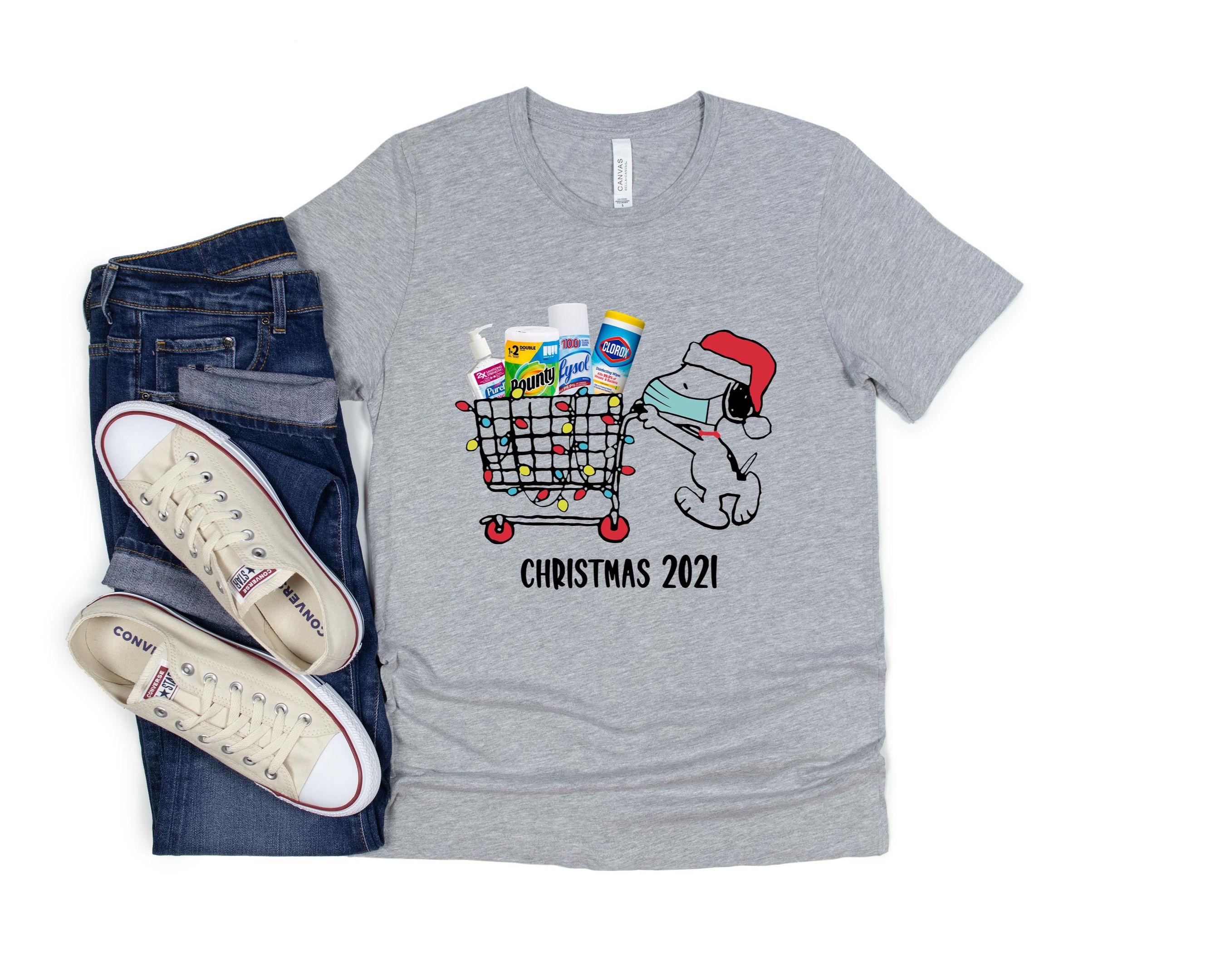 Christmas 2021 Shirt, Dog Lover Shirt, Santa Claus Shirt, Merry Christmas Shirt,  Christmas Funny Shirt, Merry Christmas Wishes, Jingle Bells