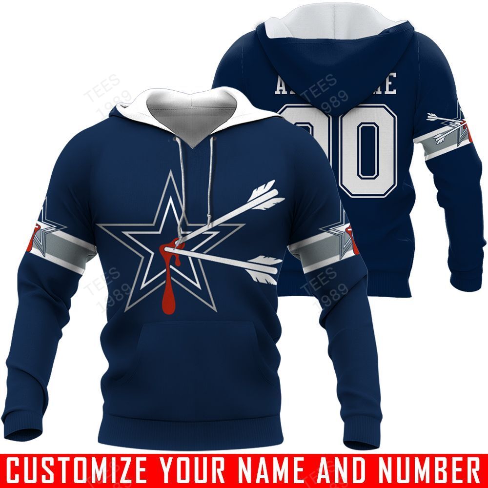 1Logo Parody – Dallas Cowboys – CUSTOMIZE NAME AND NUMBER – HOT SALE 3D PRINTED – NOT IN STORE