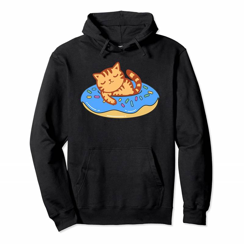 Tabby Kitty Float Trip Kitten Tubing Pullover Hoodie, T-Shirt, Sweatshirt, Tank Top, Racerback, Dolman