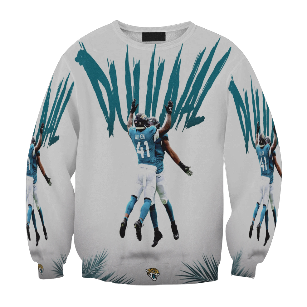 Jacksonville Jaguars Team V4 Gift For Fan 3D Full Printing Sweatshirt