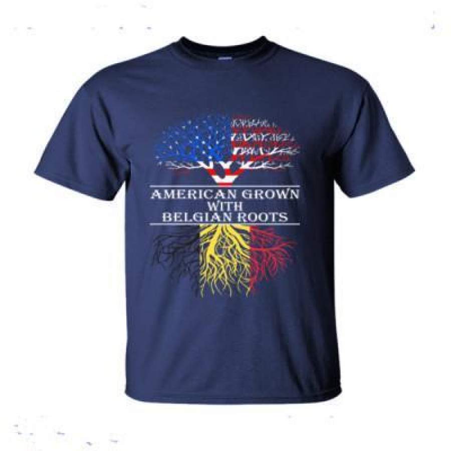 AGR American Grown With Belgian Roots – Ultra-Cotton T-Shirt