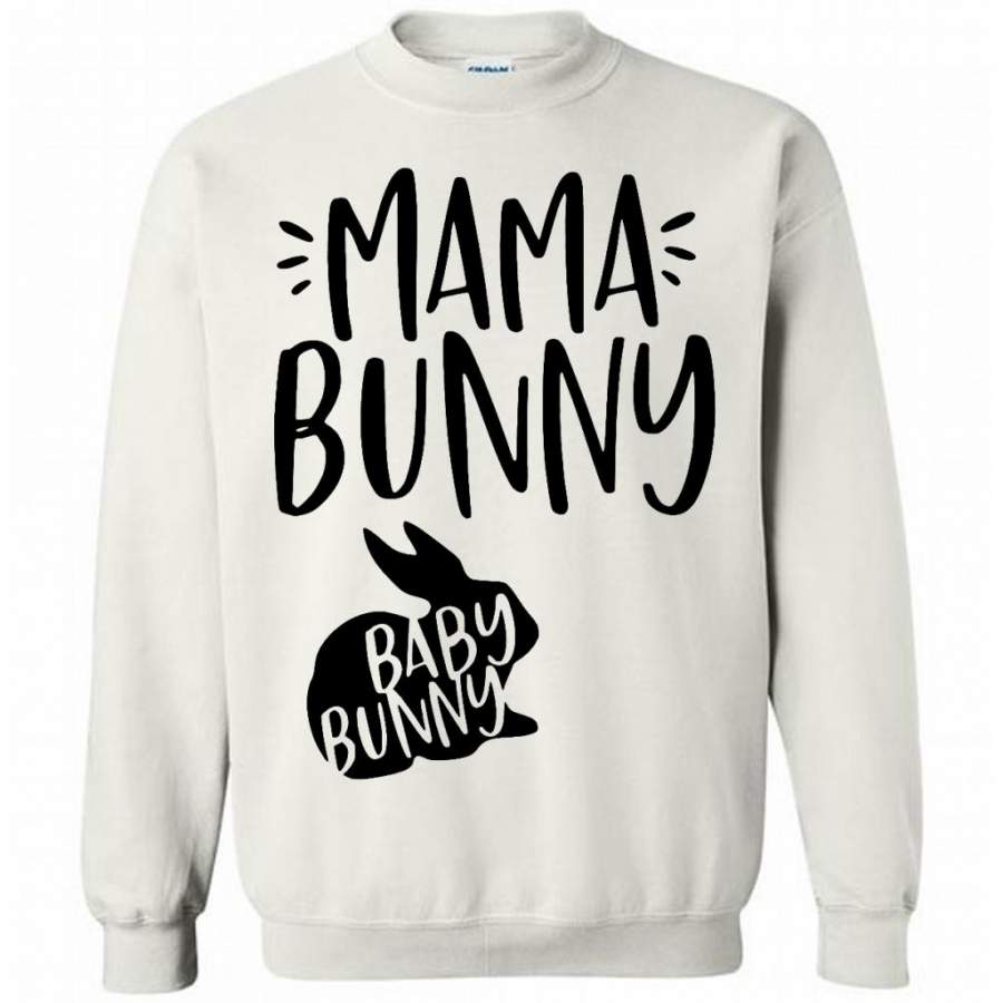 Mama Bunny Baby Bunny (w) – Gildan Crewneck Sweatshirt