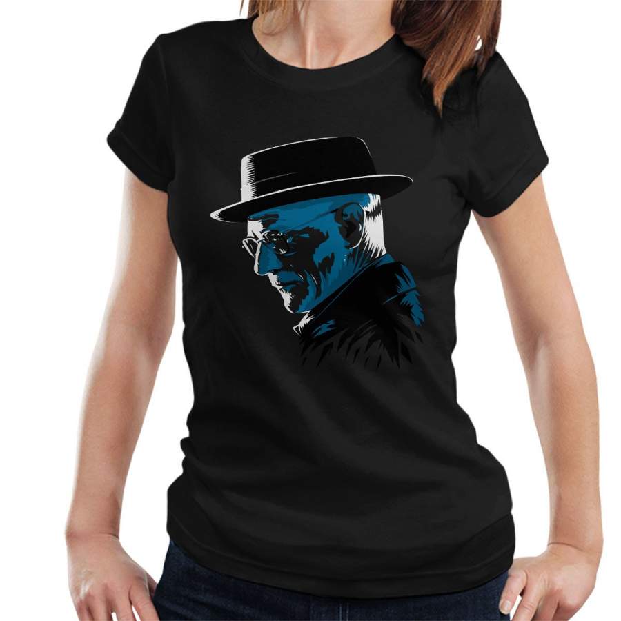 Breaking Bad Heisenberg Blue Crystal Women’s T-Shirt