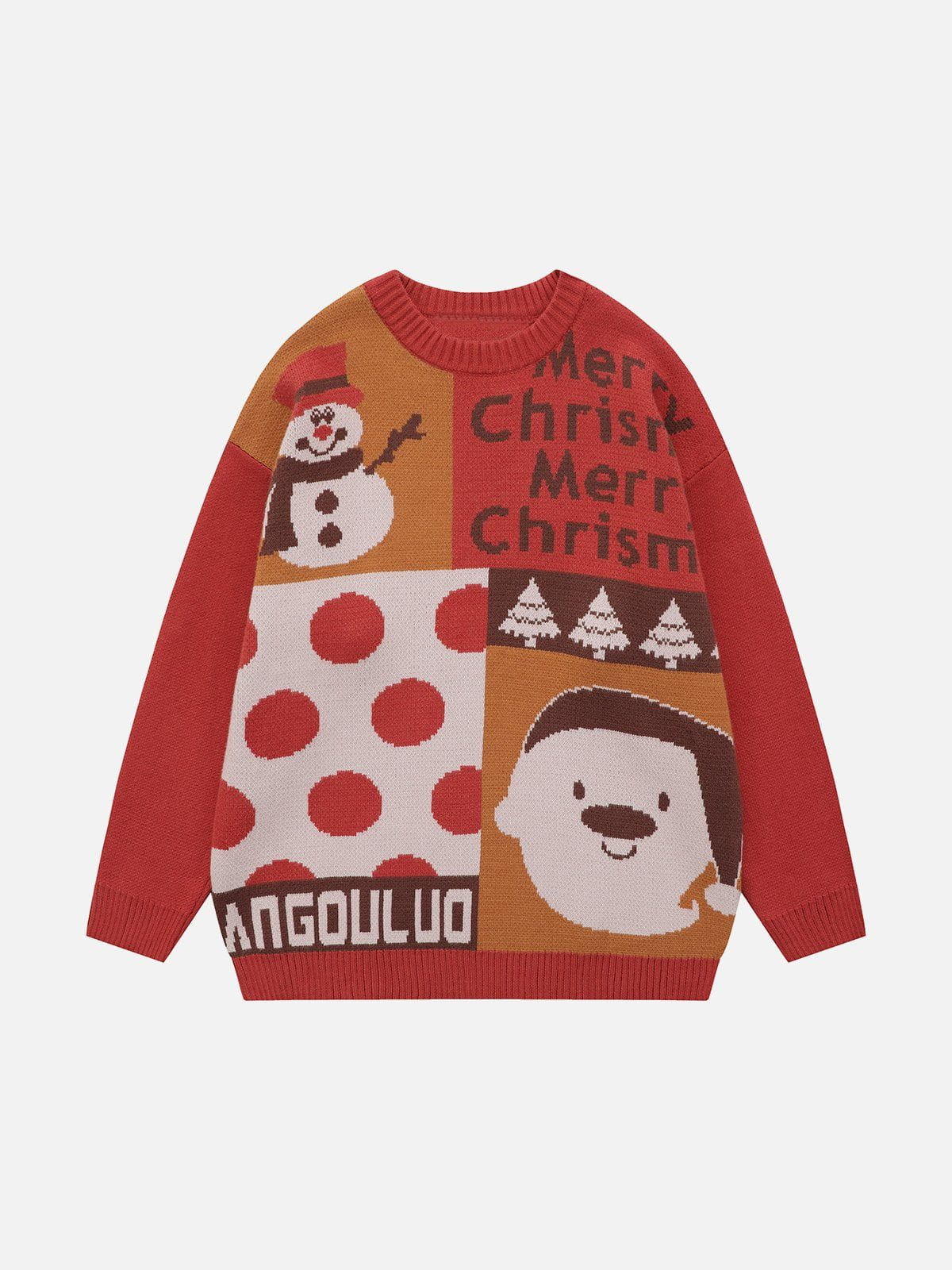 Talishko™ – Snowman Christmas Tree Sweater