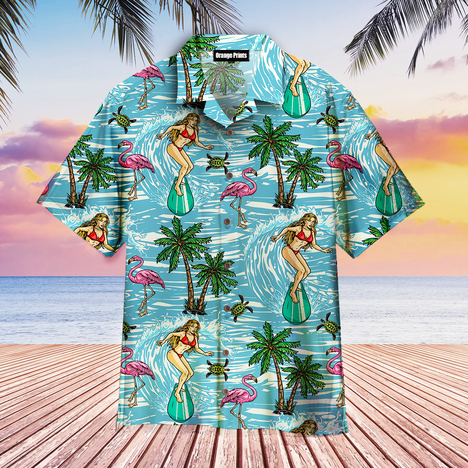 Surfing Vintage Hawaii Shirt For Men Women Ha108461