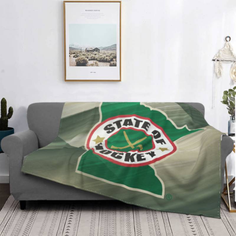 Minnesota Wild 3D Full Printing Blanket V5