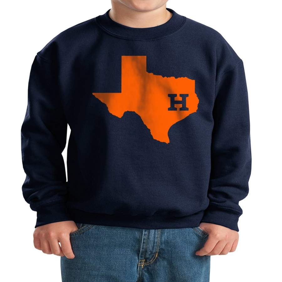 Houston Astros Kid / Youth Crewneck Sweatshirt