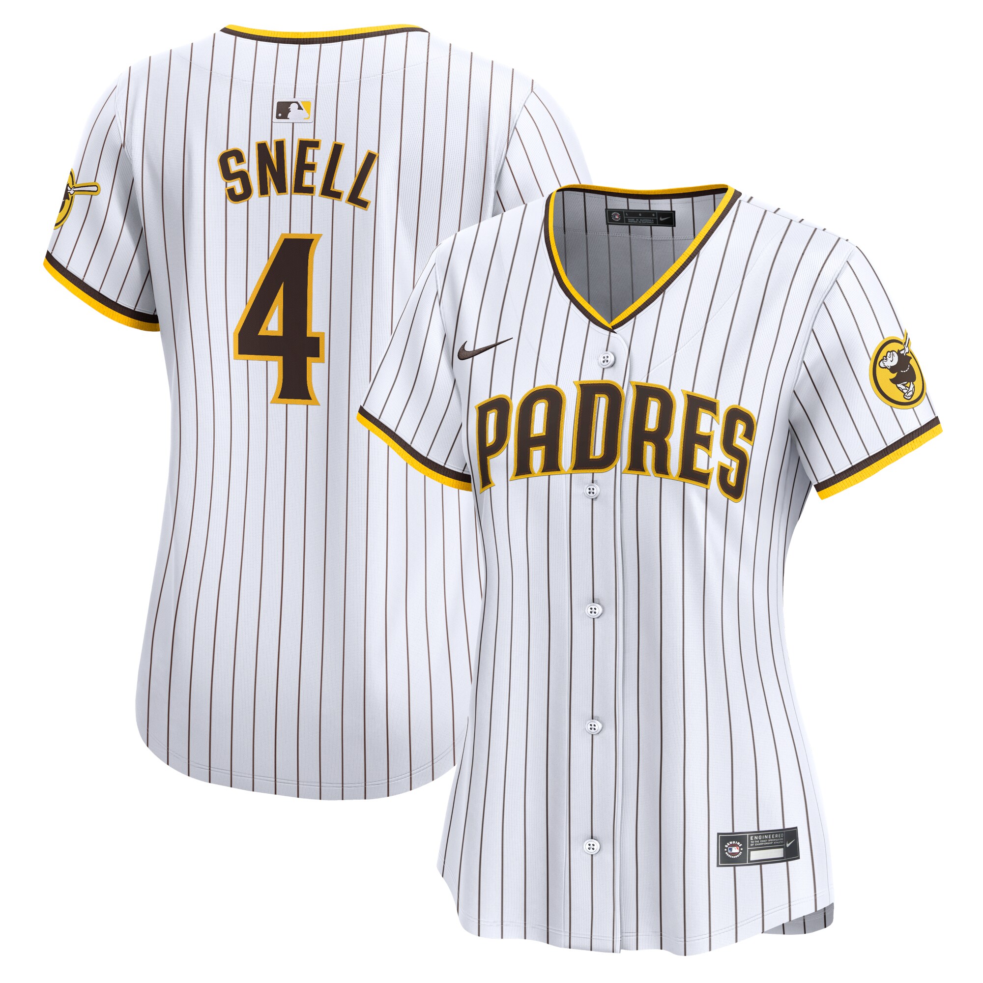 Blake Snell San Diego Padres Women's Home Limited Player Jersey – White