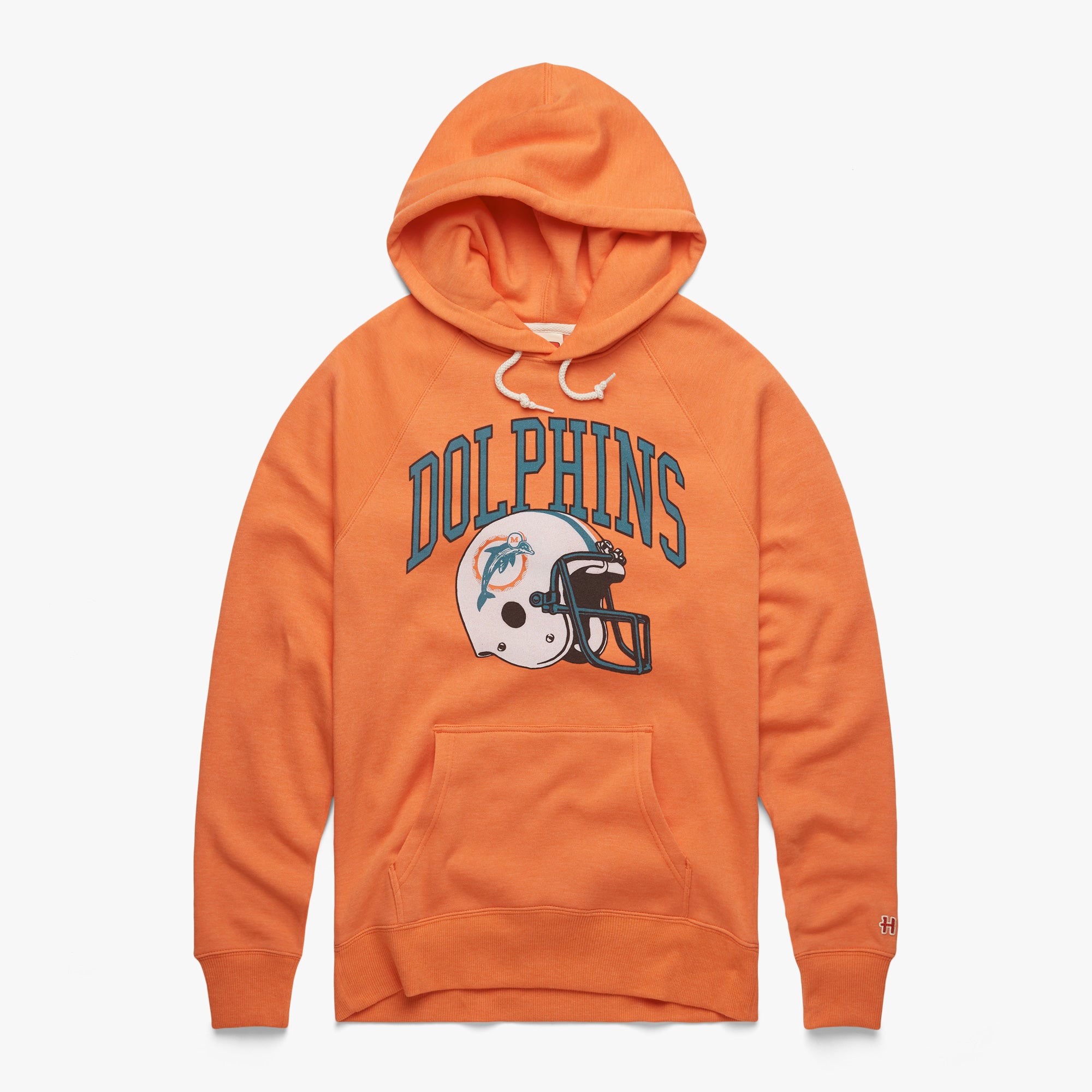 Miami Dolphins Helmet Retro Hoodie