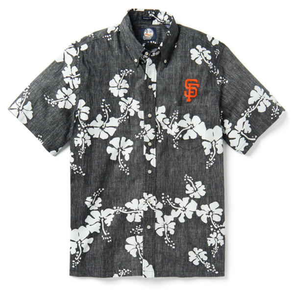 San Francisco Giants 50Th Sate Hawaiian Shirt