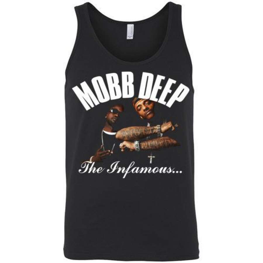 Mobb Deep,Havoc,Prodigy, East Coast Hip Hop,The Infamous,New York,v3b, Canvas Unisex Tank