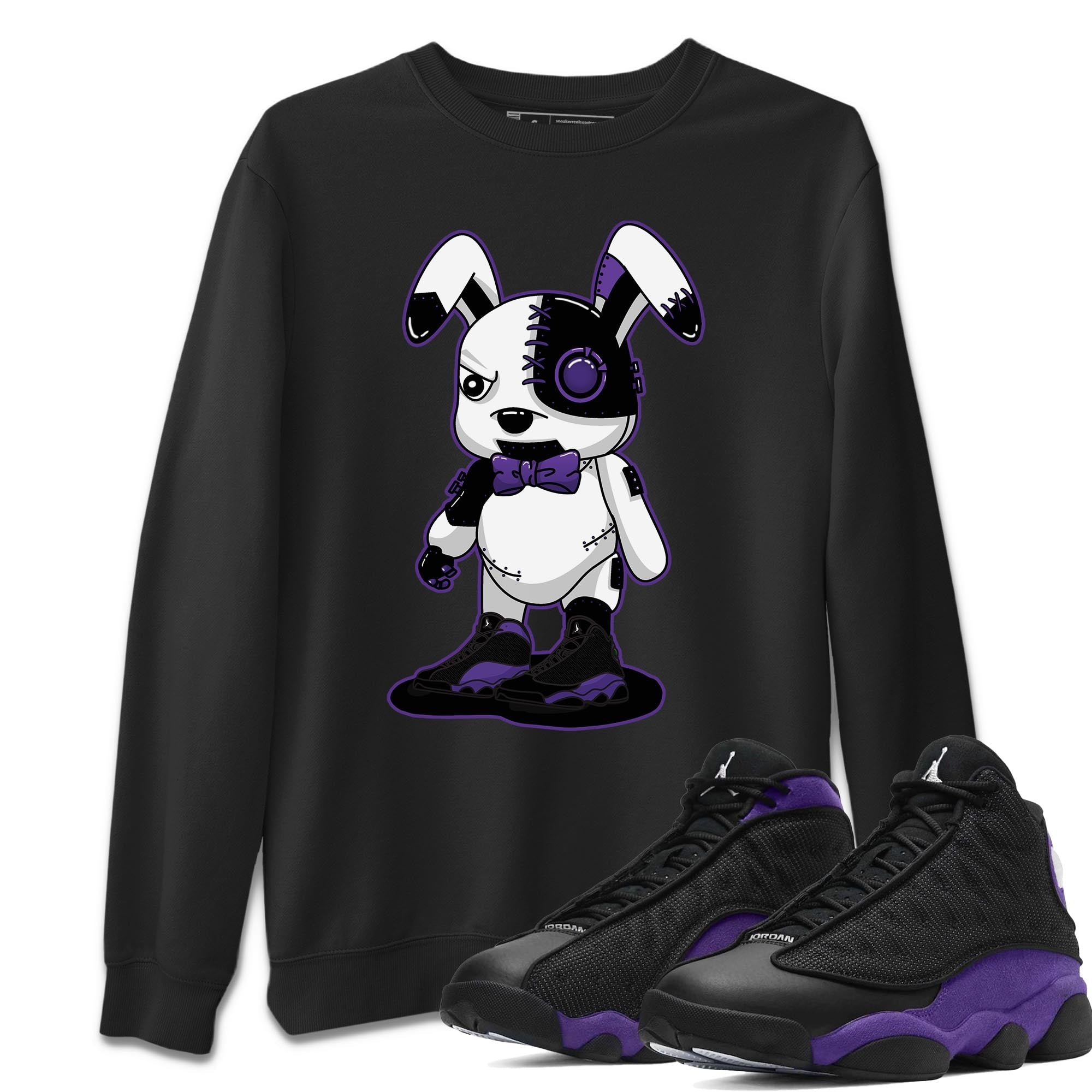 Cyborg Bunny Sweatshirt – Air Jordan 13 Court Purple