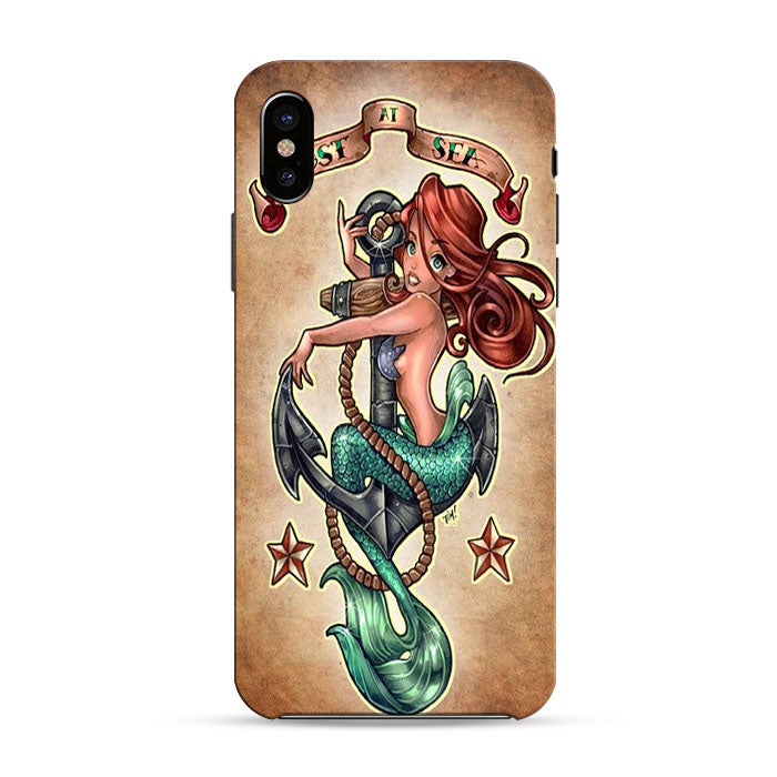 Ariel Lost At Sea Anchor Refuse iPhone X 3D Case