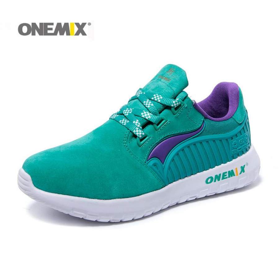 onemix Original Quality Fur Running Shoes for Women Antislip Run New Female Walking Sneakers Racer Jogging Women Trainers