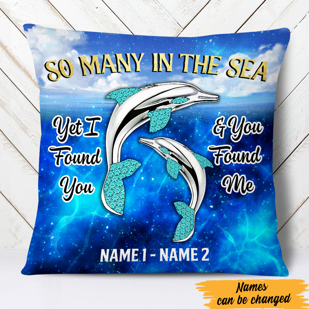 Personalized Couple Pillow Jn163 26O47 (Insert Included)