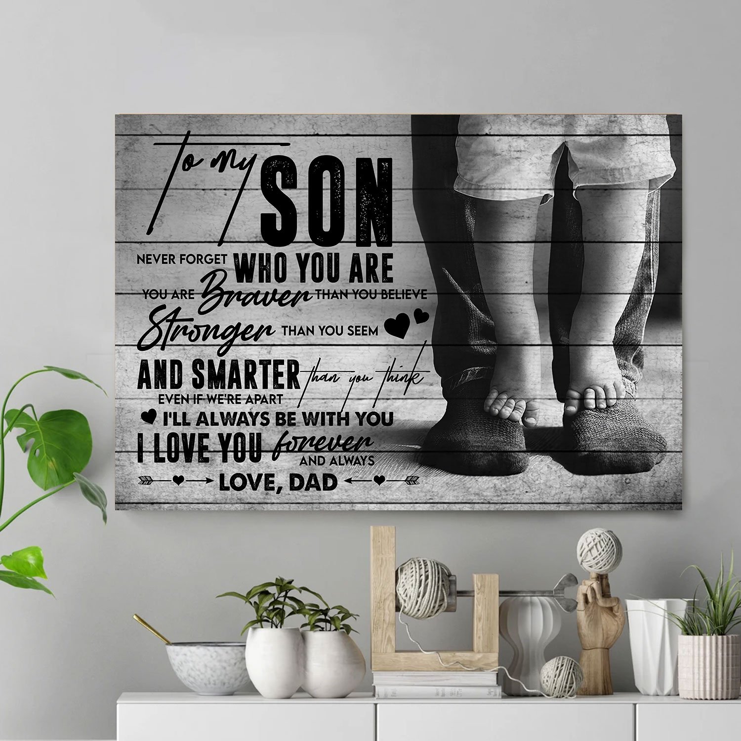 To My Son - Never Forget Who You Are - Poster - Poster Art Design