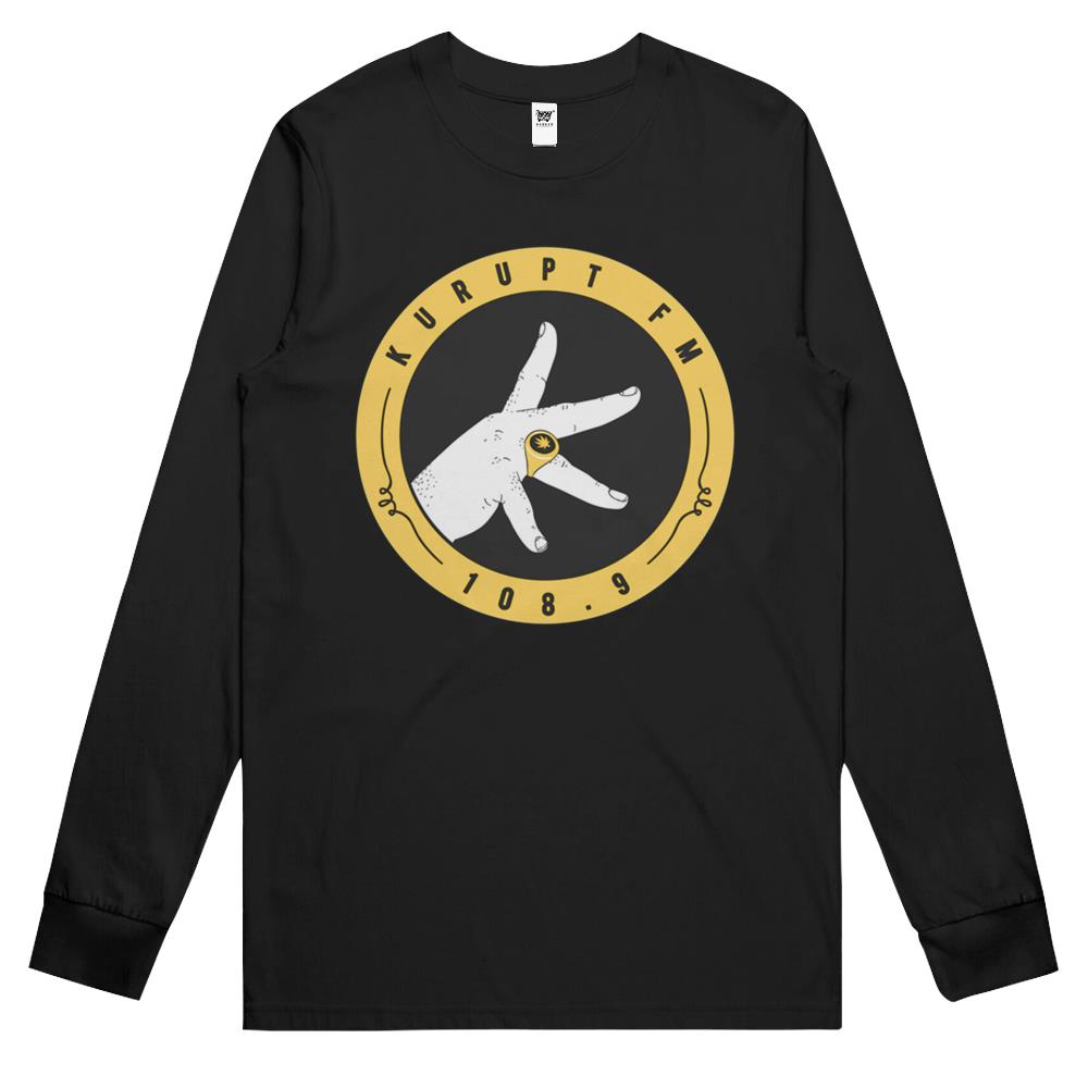 Kurupt Fm Logo Long Sleeve T Shirts