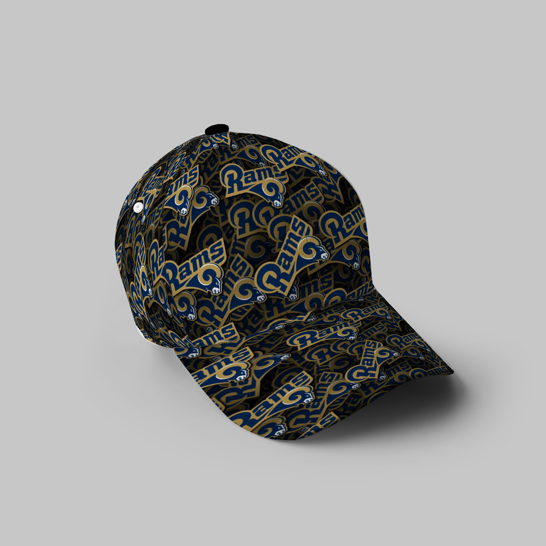 Los Angeles Rams1 3D Printing Baseball Cap Classic Hat