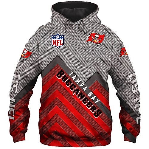 Tampa Bay Buccaneers 18 Unisex 3D Hoodie Gift For Fans