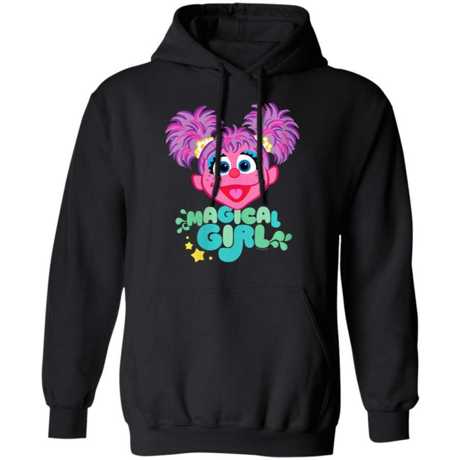 Womens Sesame Street Abby Cadabby Magical Girl V-neck Hoodie