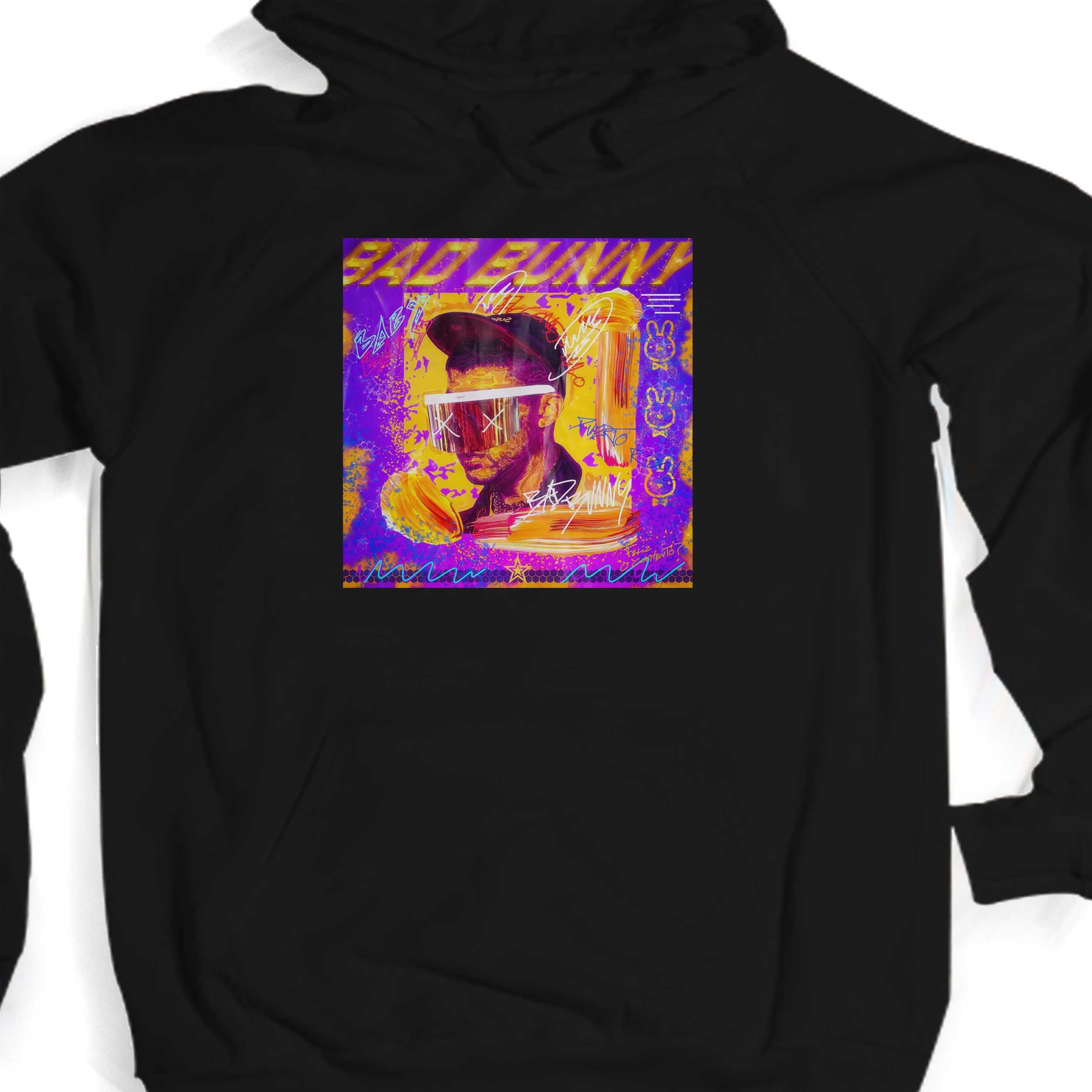 Bad Bunny Callaita Reggaeton Regueton Art Unisex Hoodie