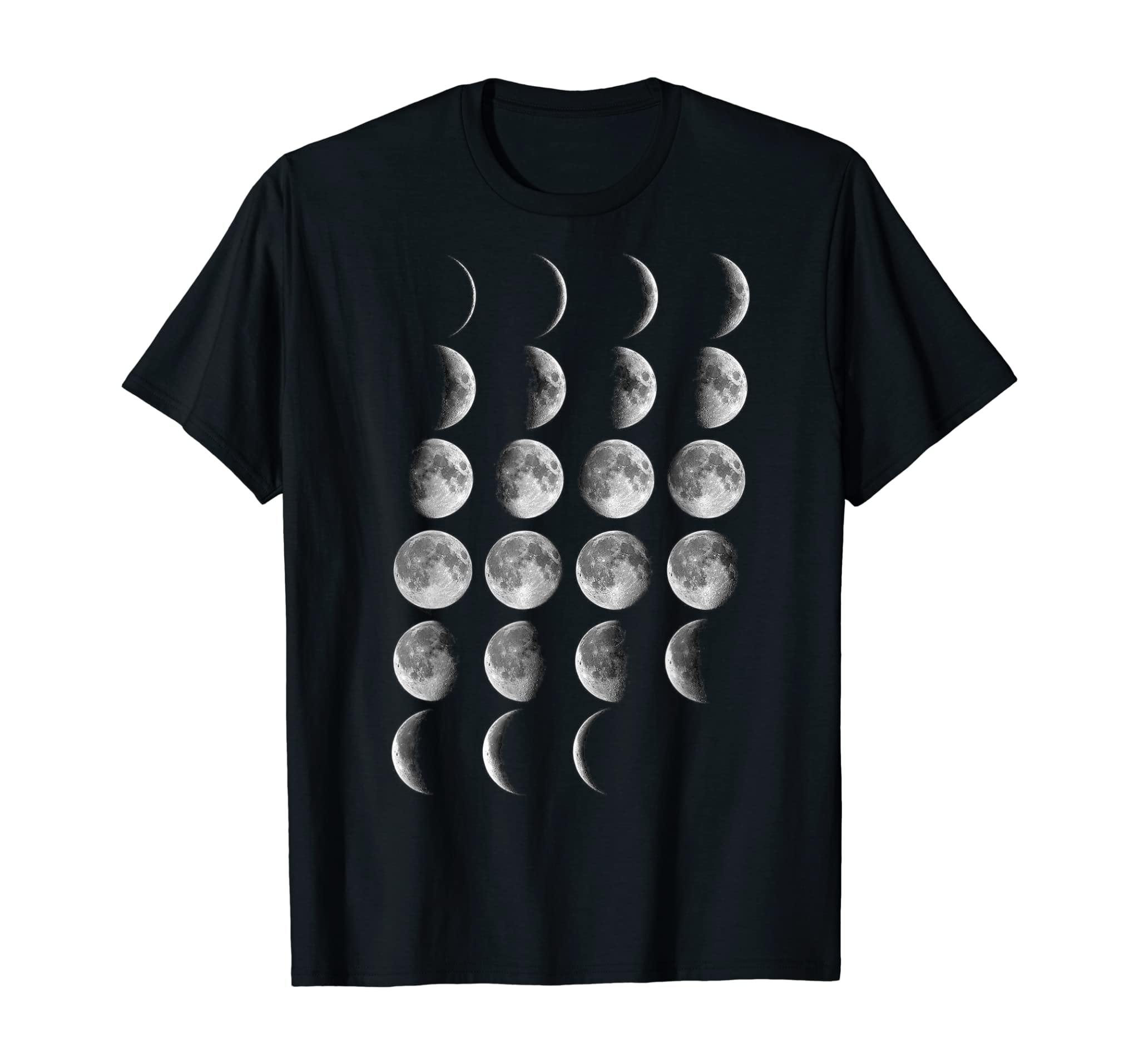 Nerdy Leonard Moon Phases Space Science Student Teacher Gift T-Shirt