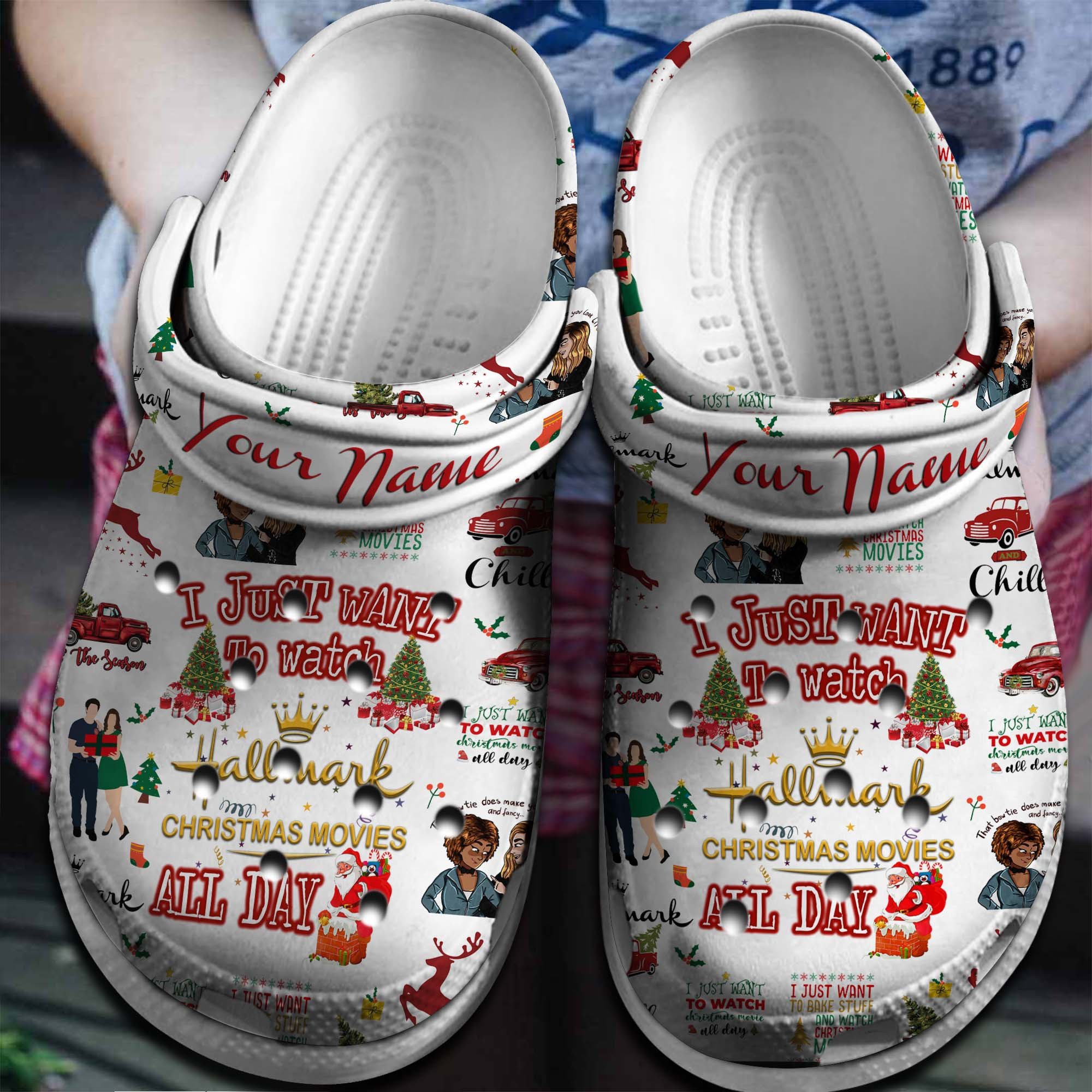 Personalized Hm Christmas Crocss Hmcr007 For Men Women Kids