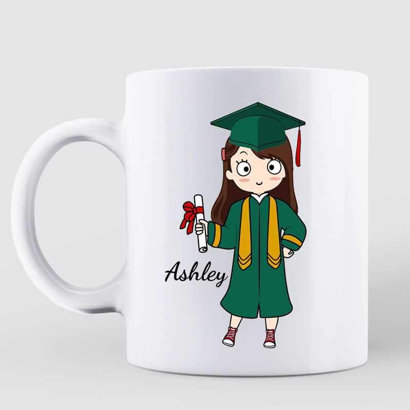 Before You All Your Dreams Senior Chibi Personalized Coffee Mug