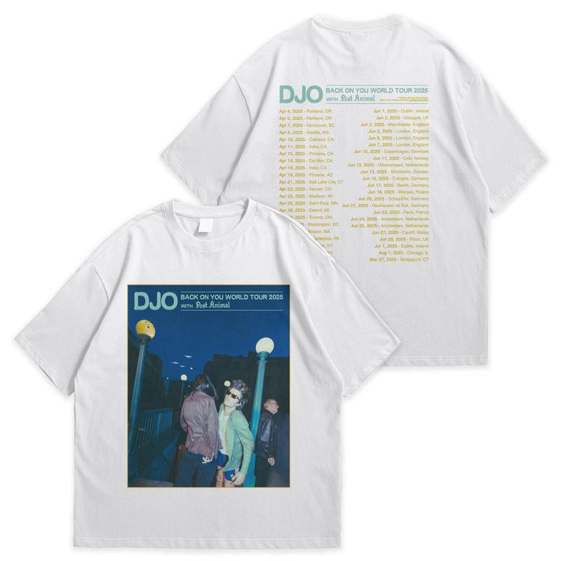 DJO World Tour 2025 Men’s T-Shirt, Concert Graphic Tee, Gift For Men And Girls