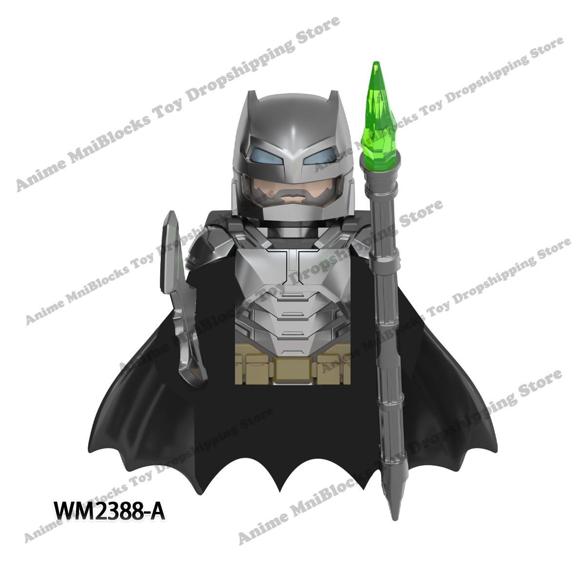 WM blocks WM2388 WM2388-A Anime Bricks new Movies Armored Batman mini action toy figures building blocks Assembly Toys kid gifts alx