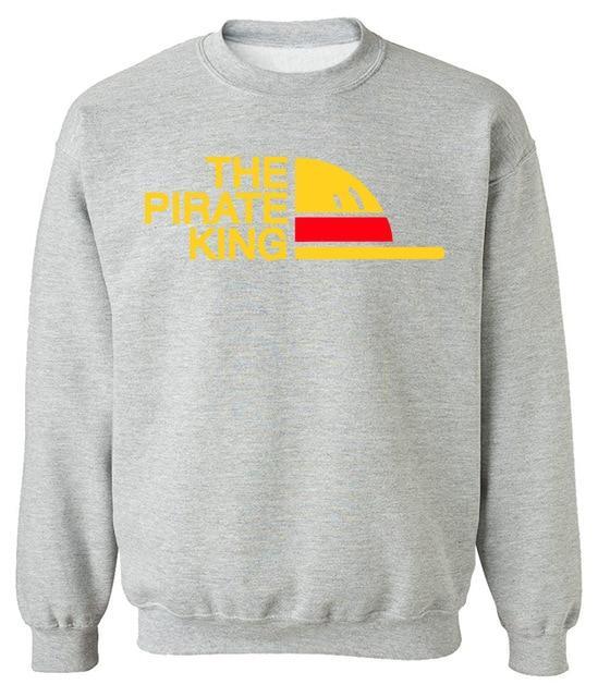 One Piece The Pirate King Streetwear Long Sleeved Shirt