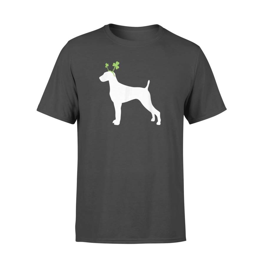 Weimaraner St Patricks Day Dog T-Shirt